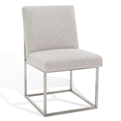 Safavieh - Jenette Dining Chair - Grey - Silver - KNT7042I veiw 4