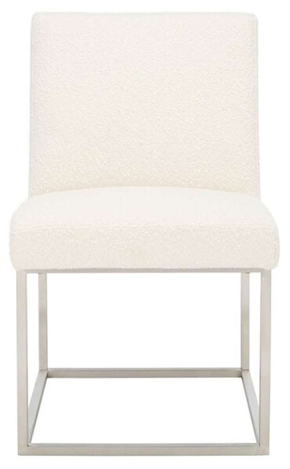 Safavieh - Jenette Dining Chair - Ivory - Silver - KNT7042D veiw 1