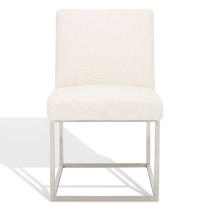 Safavieh - Jenette Dining Chair - Ivory - Silver - KNT7042D veiw 2