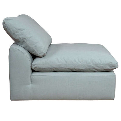 Sunset Trading - Contemporary Puff Collection 5PC U-Shaped Sectional Sofa Ocean Blue - SU-1458-43-2C-3A veiw 8