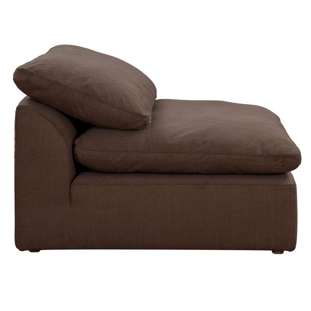 Sunset Trading - Contemporary Puff Collection 5PC U-Shaped Sectional Sofa Brown - SU-1458-88-2C-3A veiw 11