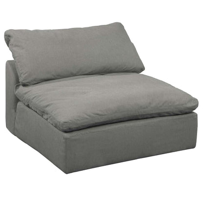 Sunset Trading - Contemporary Puff Collection 5PC U-Shaped Sectional Sofa Gray - SU-1458-94-2C-3A veiw 7