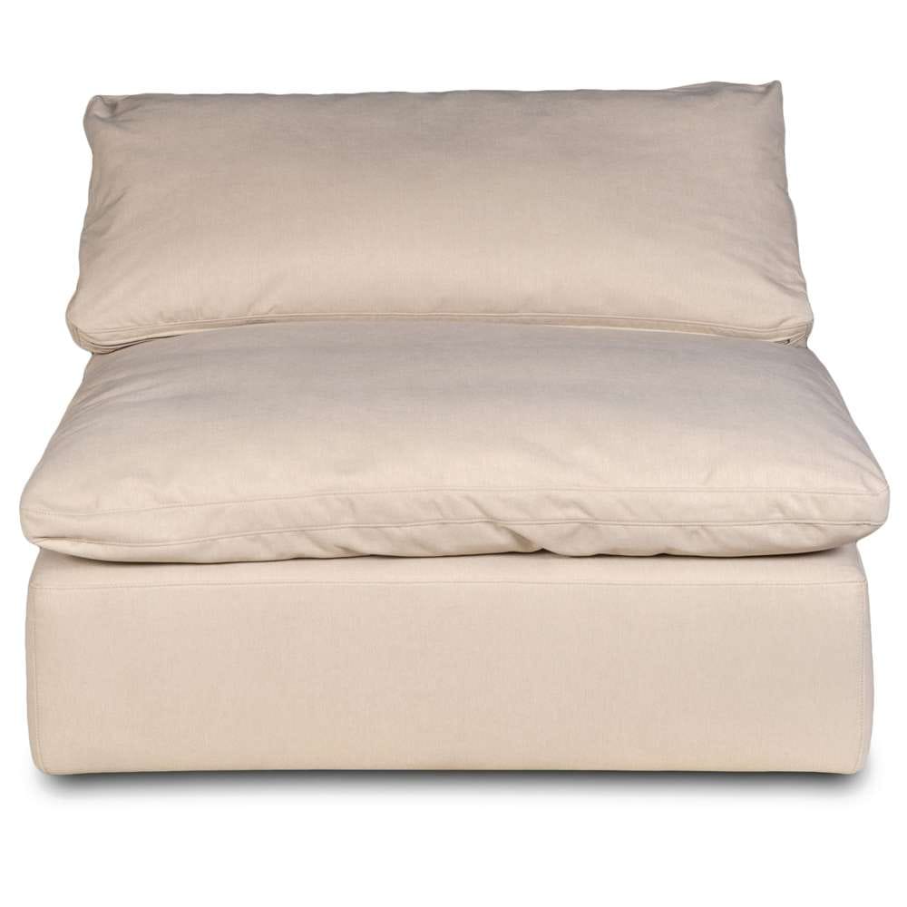 Sunset Trading - Contemporary Puff Collection 5PC U-Shaped Sectional Sofa Tan/Beige - SU-1458-84-2C-3A veiw 6