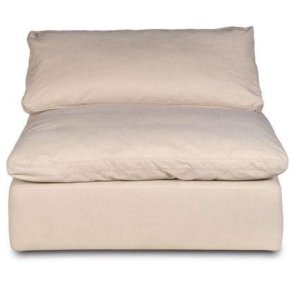 Sunset Trading - Contemporary Puff Collection 5PC U-Shaped Sectional Sofa Tan/Beige - SU-1458-84-2C-3A veiw 6
