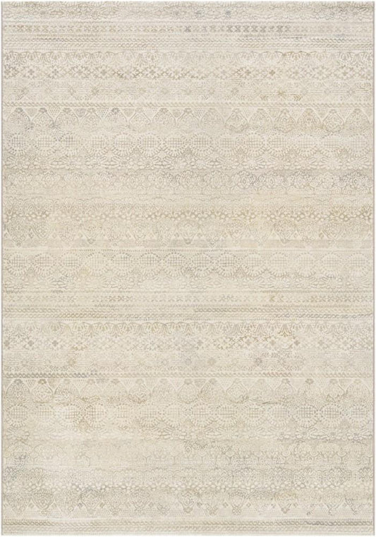 Couristan - Easton Capella/Ivory-Light Grey Rug - 92 x 125 - 68226575092125T veiw 1