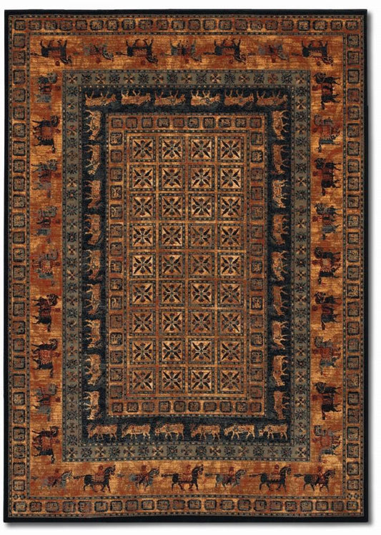 Couristan - Old World Classics Pazyrk/Burnished Rust Rug - 66 x 910 - 16603066066100T veiw 1