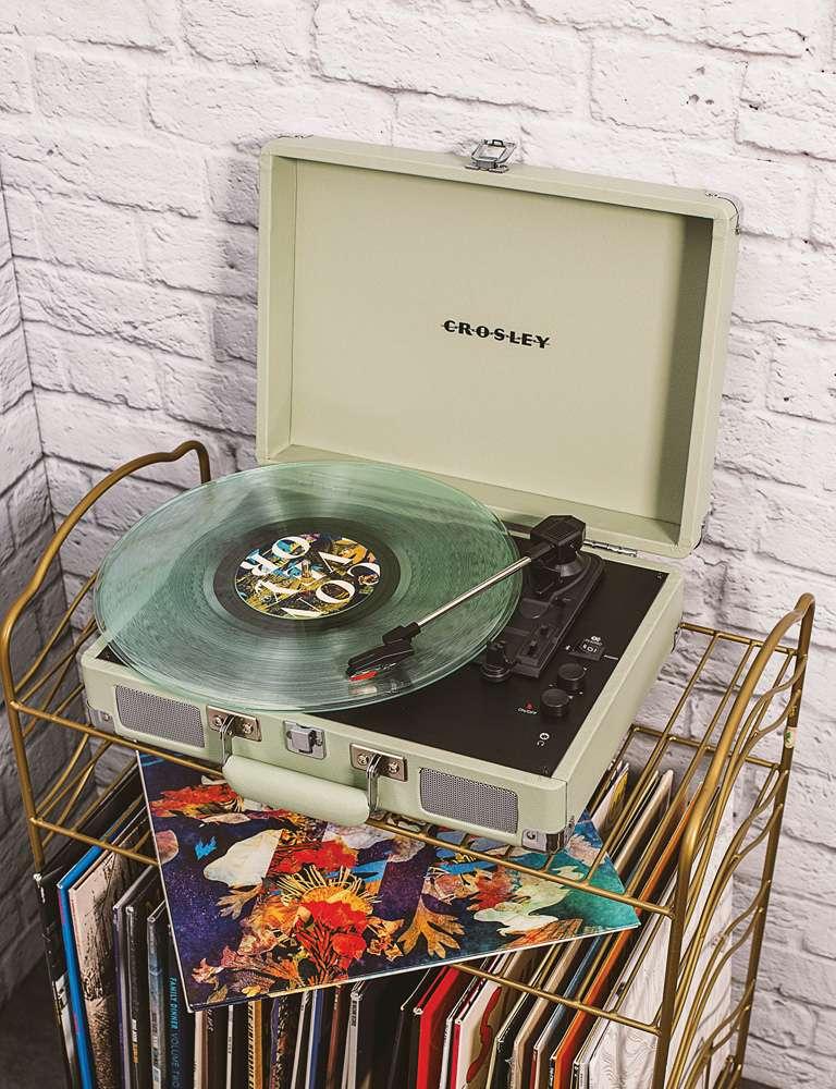 Crosley Radio - Cruiser Plus Record Player In Mint - CR8005F-MT veiw 2