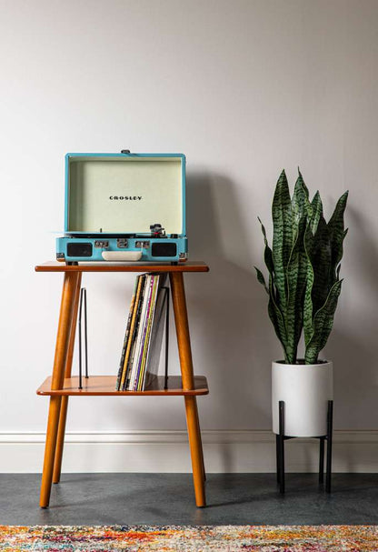 Crosley Radio - Cruiser Plus Record Player In Turquoise - CR8005F-TU veiw 2