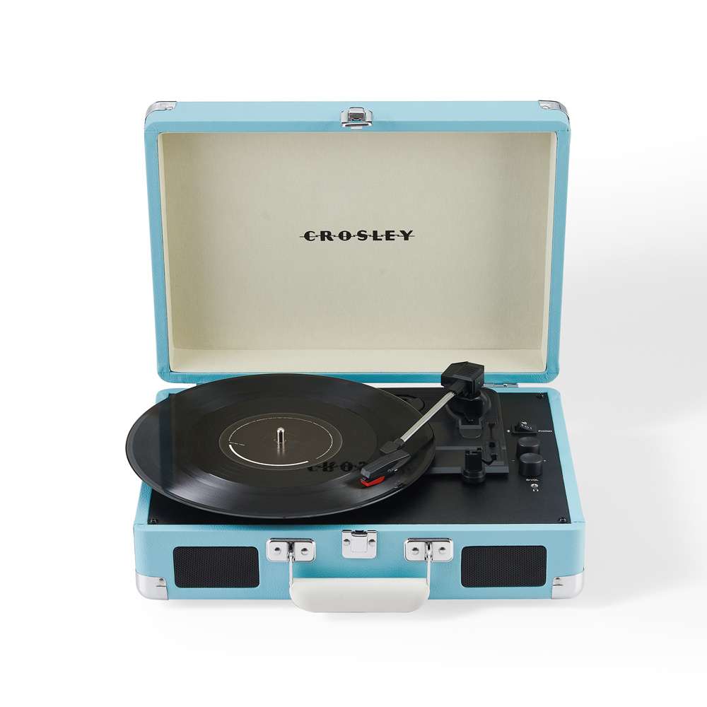 Crosley Radio - Cruiser Plus Record Player In Turquoise - CR8005F-TU veiw 8