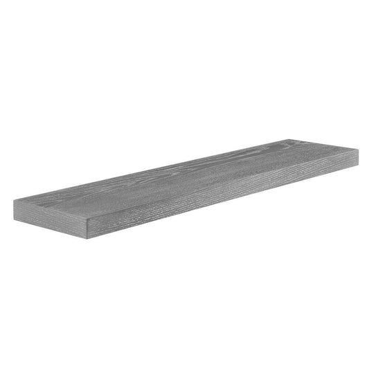 Euro Style - Barney 43in Floating Shelf/Shelving in Gray - 09748GRY veiw 2