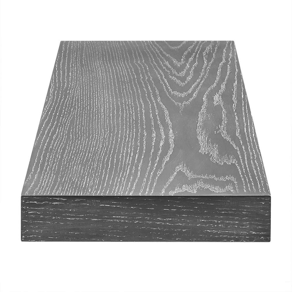 Euro Style - Barney 43in Floating Shelf/Shelving in Gray - 09748GRY veiw 4