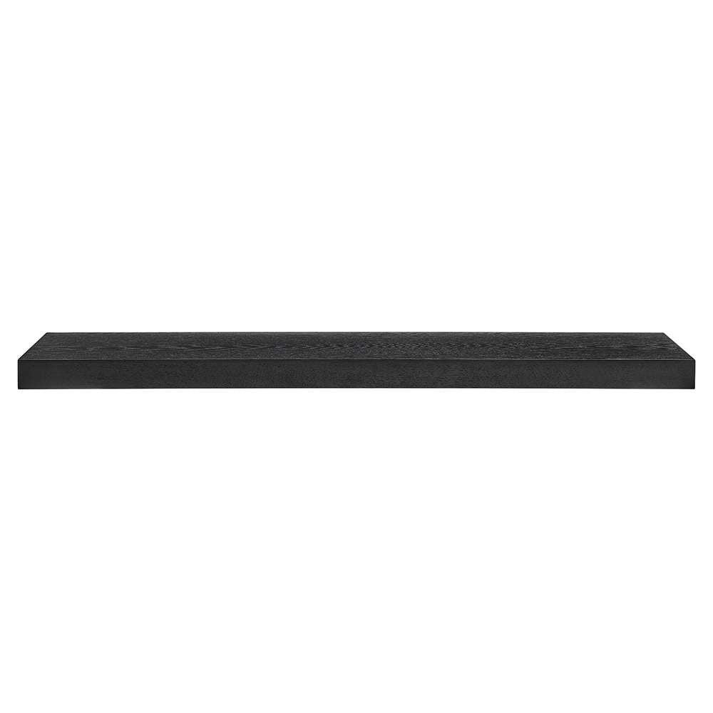 Euro Style - Barney 43in Floating Shelf/Shelving in Matte Black - 09748MTBLK veiw 1