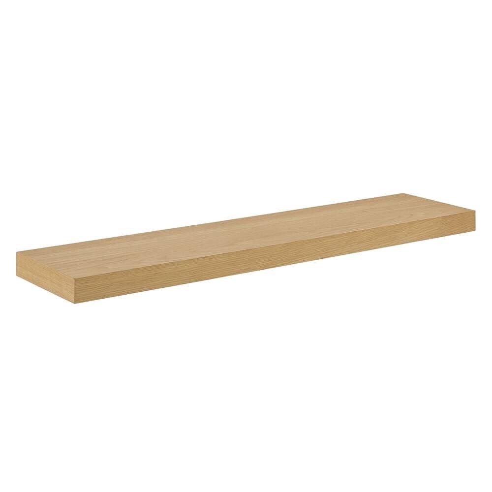 Euro Style - Barney 43in Floating Shelf/Shelving in Oak - 09748-OAK veiw 2