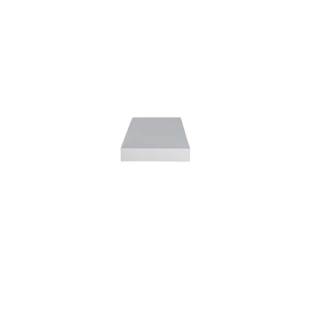 Euro Style - Barney 43in Floating Shelf/Shelving in White - 09748WHT veiw 2