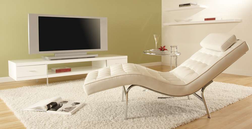 Euro Style - Barney 43in Floating Shelf/Shelving in White - 09748WHT veiw 5