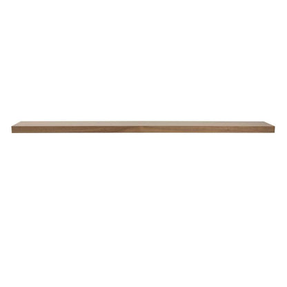 Euro Style - Barney 75in Floating Shelf/Shelving in American Walnut - 09747WAL veiw 1