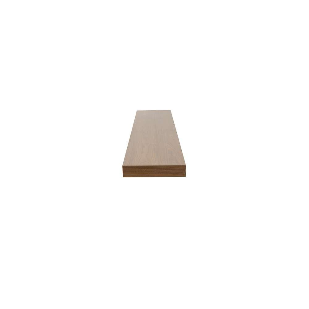 Euro Style - Barney 75in Floating Shelf/Shelving in American Walnut - 09747WAL veiw 3