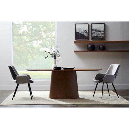 Euro Style - Barney 75in Floating Shelf/Shelving in American Walnut - 09747WAL veiw 4