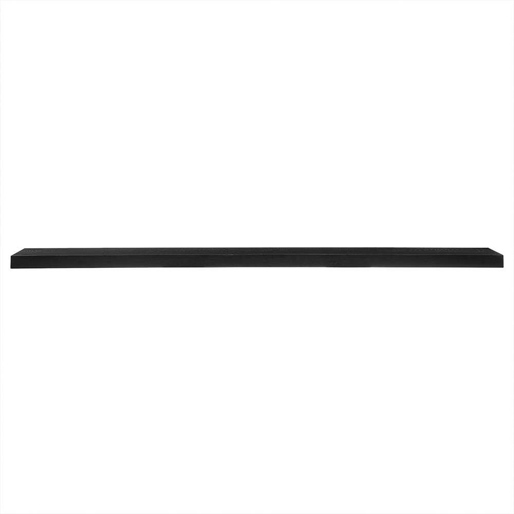 Euro Style - Barney 75in Floating Shelf/Shelving in Matte Black - 09747MTBLK veiw 1