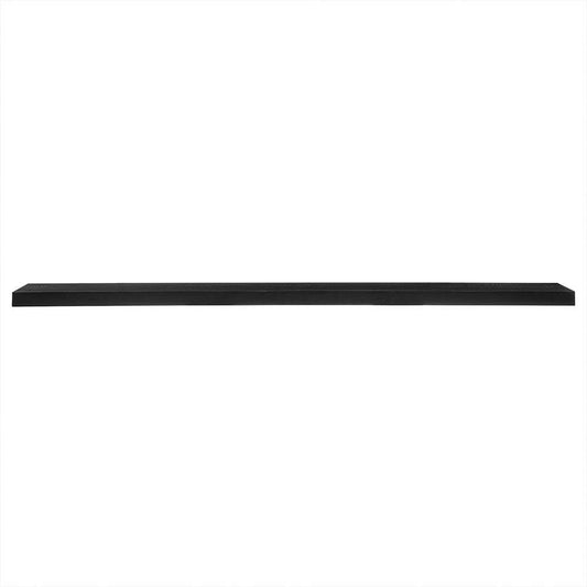 Euro Style - Barney 75in Floating Shelf/Shelving in Matte Black - 09747MTBLK veiw 1