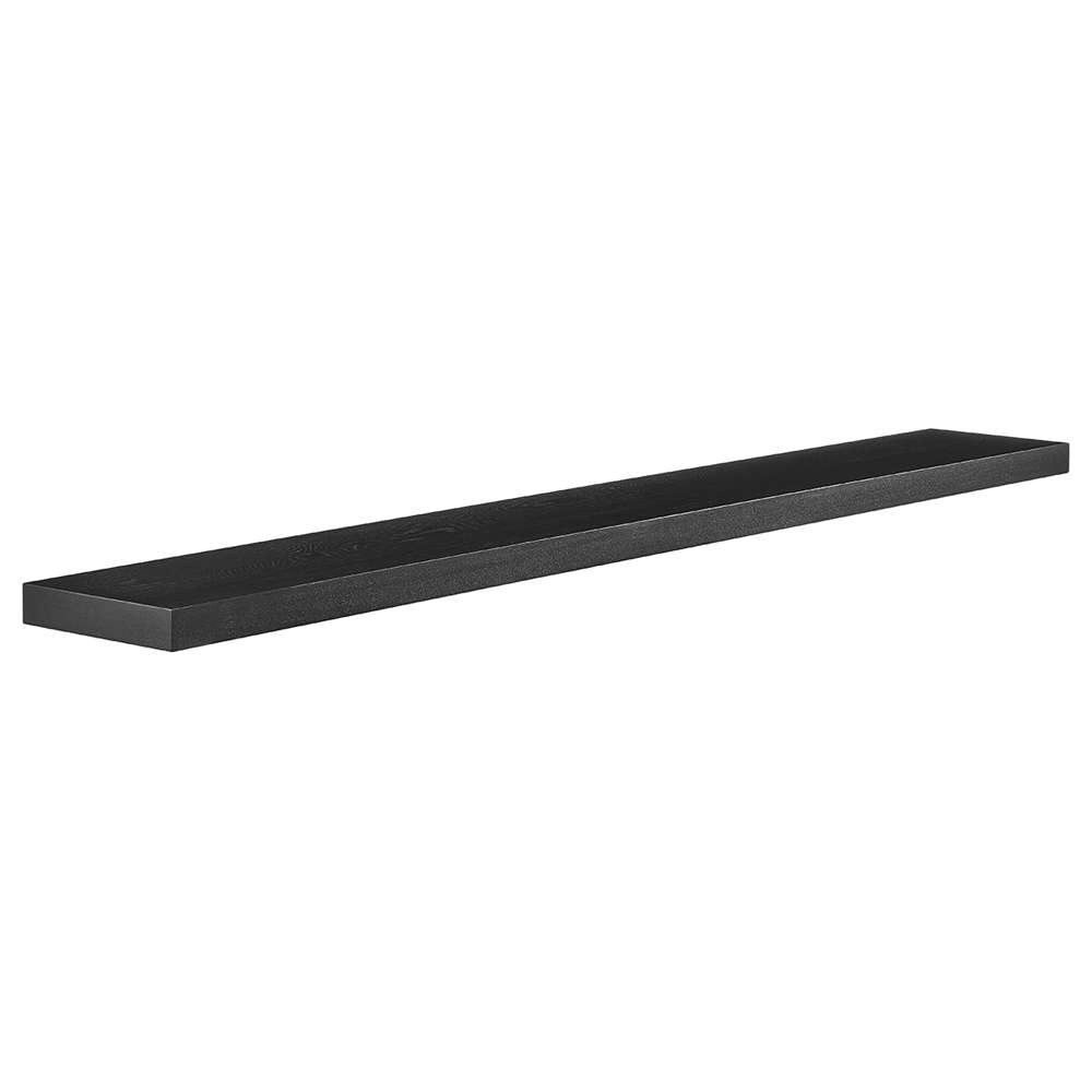 Euro Style - Barney 75in Floating Shelf/Shelving in Matte Black - 09747MTBLK veiw 2