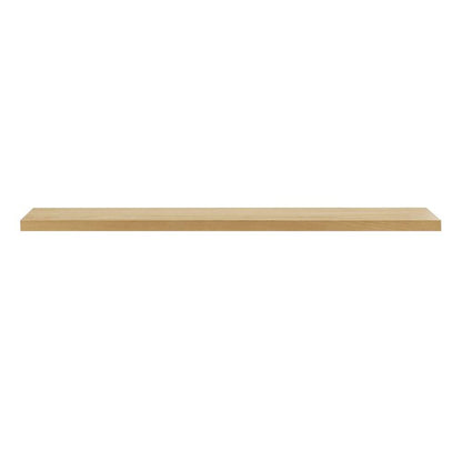 Euro Style - Barney 75in Floating Shelf/Shelving in Oak - 09747-OAK veiw 1