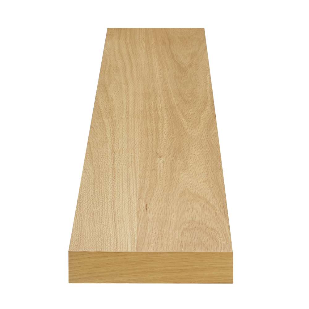 Euro Style - Barney 75in Floating Shelf/Shelving in Oak - 09747-OAK veiw 3
