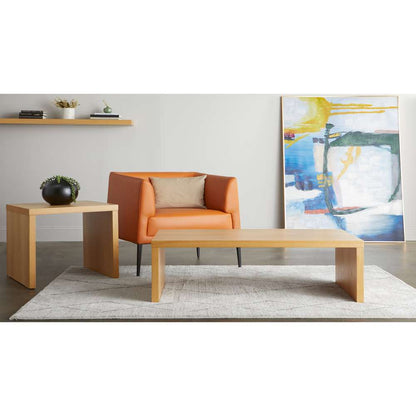 Euro Style - Barney 75in Floating Shelf/Shelving in Oak - 09747-OAK veiw 7