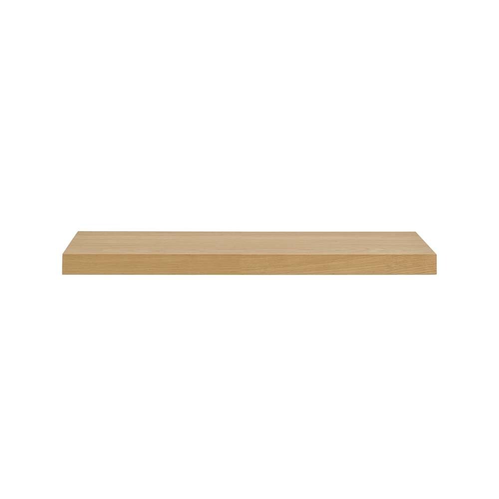 Euro Style - Barney 36in Floating Shelf/Shelving in American Oak Veneer - 09742-OAK veiw 3