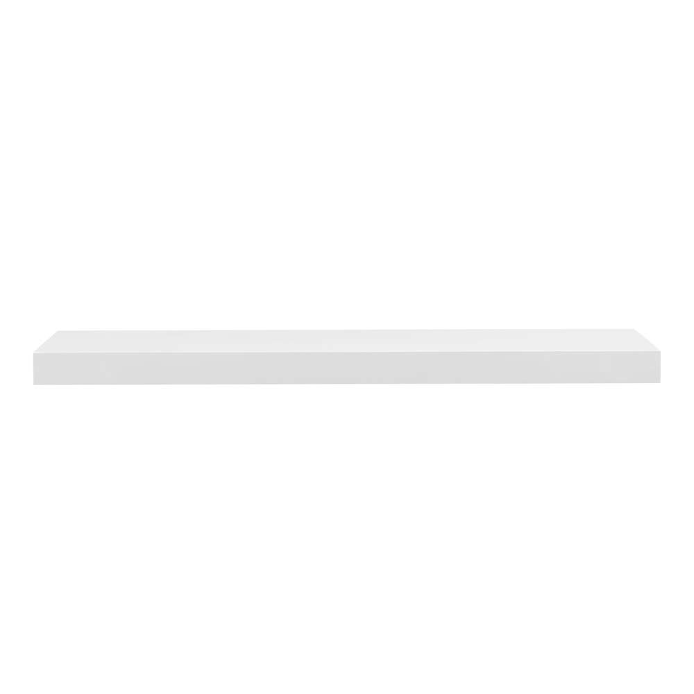 Euro Style - Barney 36in Floating Shelf/Shelving in High Gloss White - 09742-WHT veiw 3