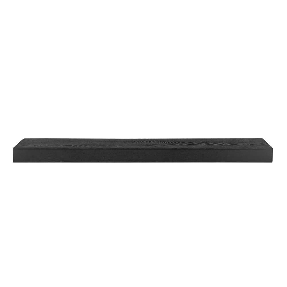 Euro Style - Barney 36in Floating Shelf/Shelving in Wenge Stained Veneer - 09742-WEN veiw 3