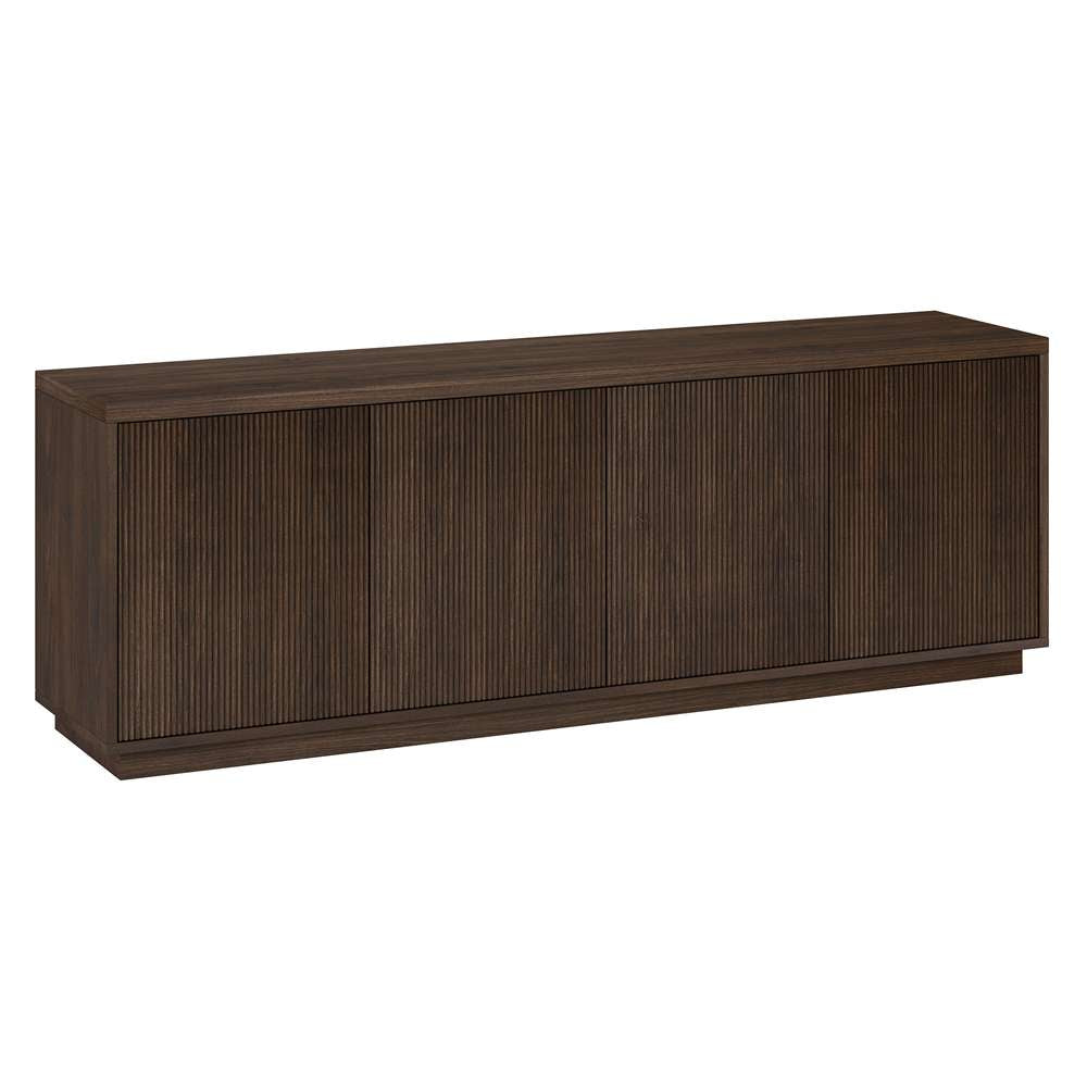 Hudson & Canal - Hanson Rectangular TV Stand for TVs up to 75in in Alder Brown - TV1930 veiw 1