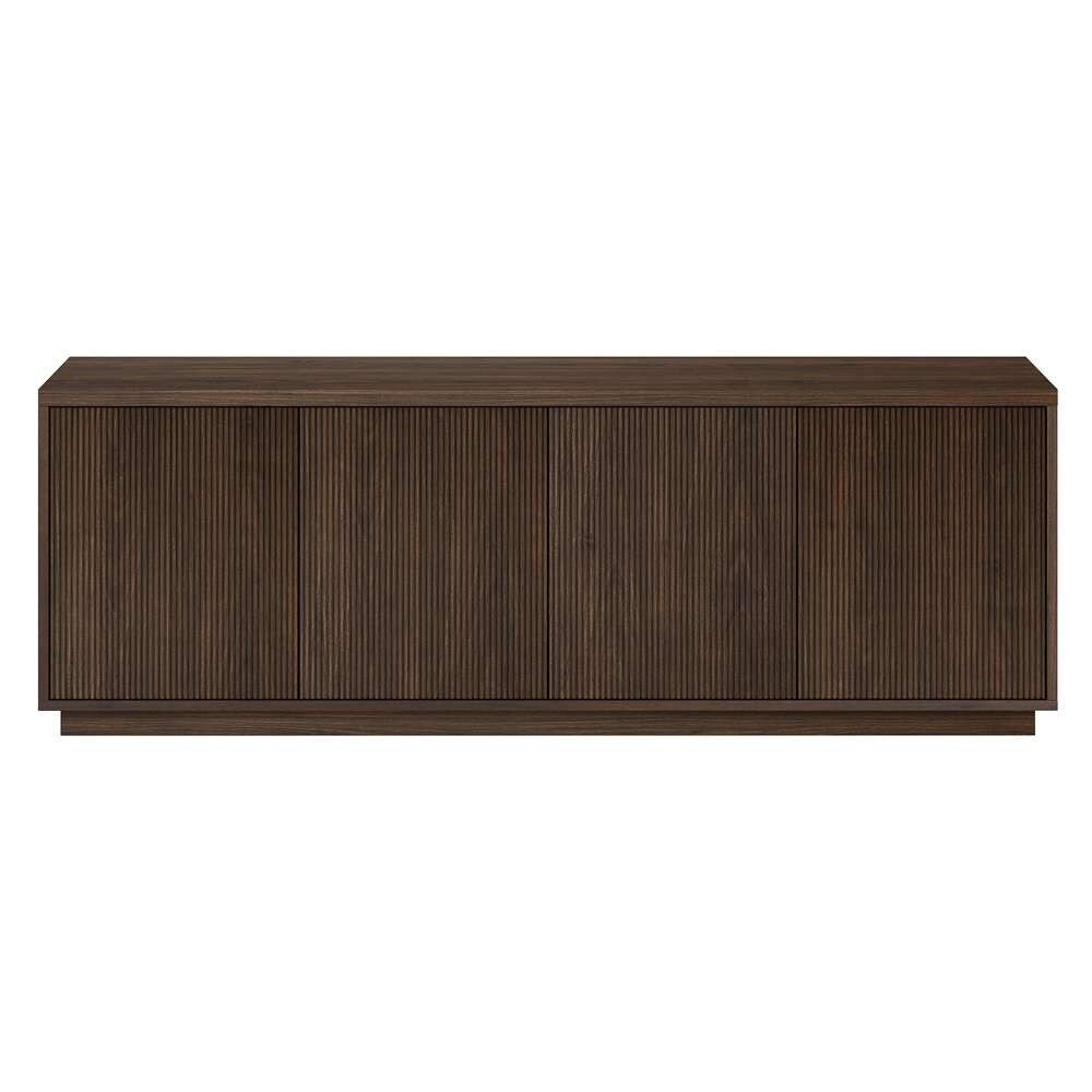 Hudson & Canal - Hanson Rectangular TV Stand for TVs up to 75in in Alder Brown - TV1930 veiw 3