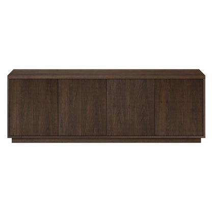 Hudson & Canal - Hanson Rectangular TV Stand for TVs up to 75in in Alder Brown - TV1930 veiw 3