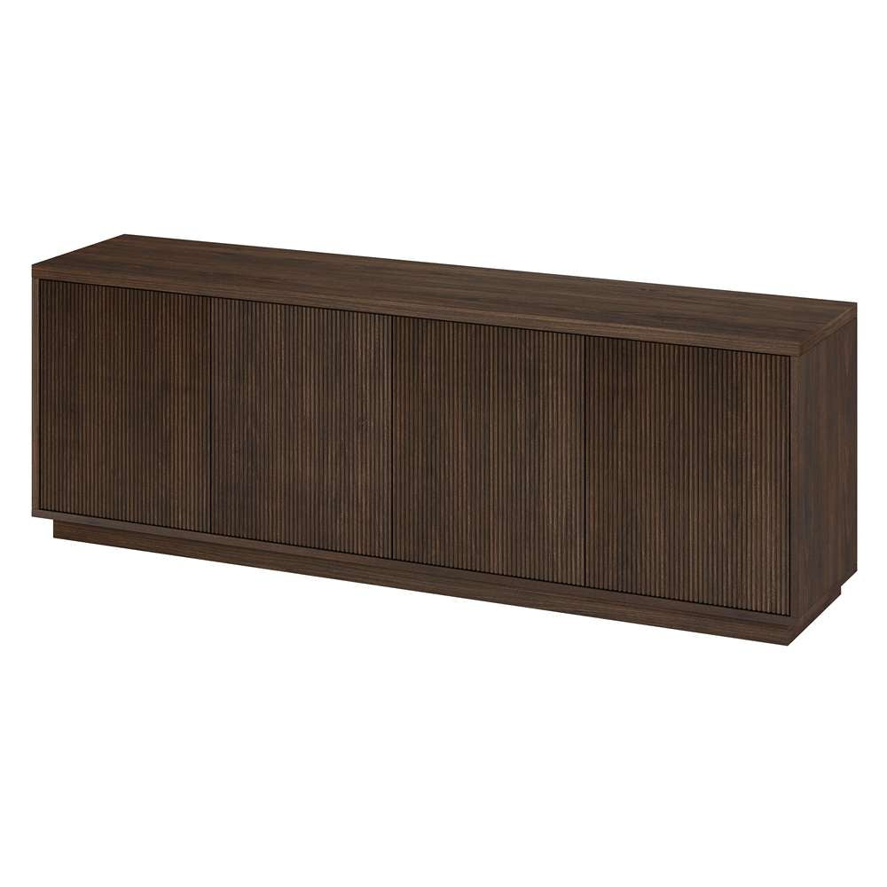 Hudson & Canal - Hanson Rectangular TV Stand for TVs up to 75in in Alder Brown - TV1930 veiw 4