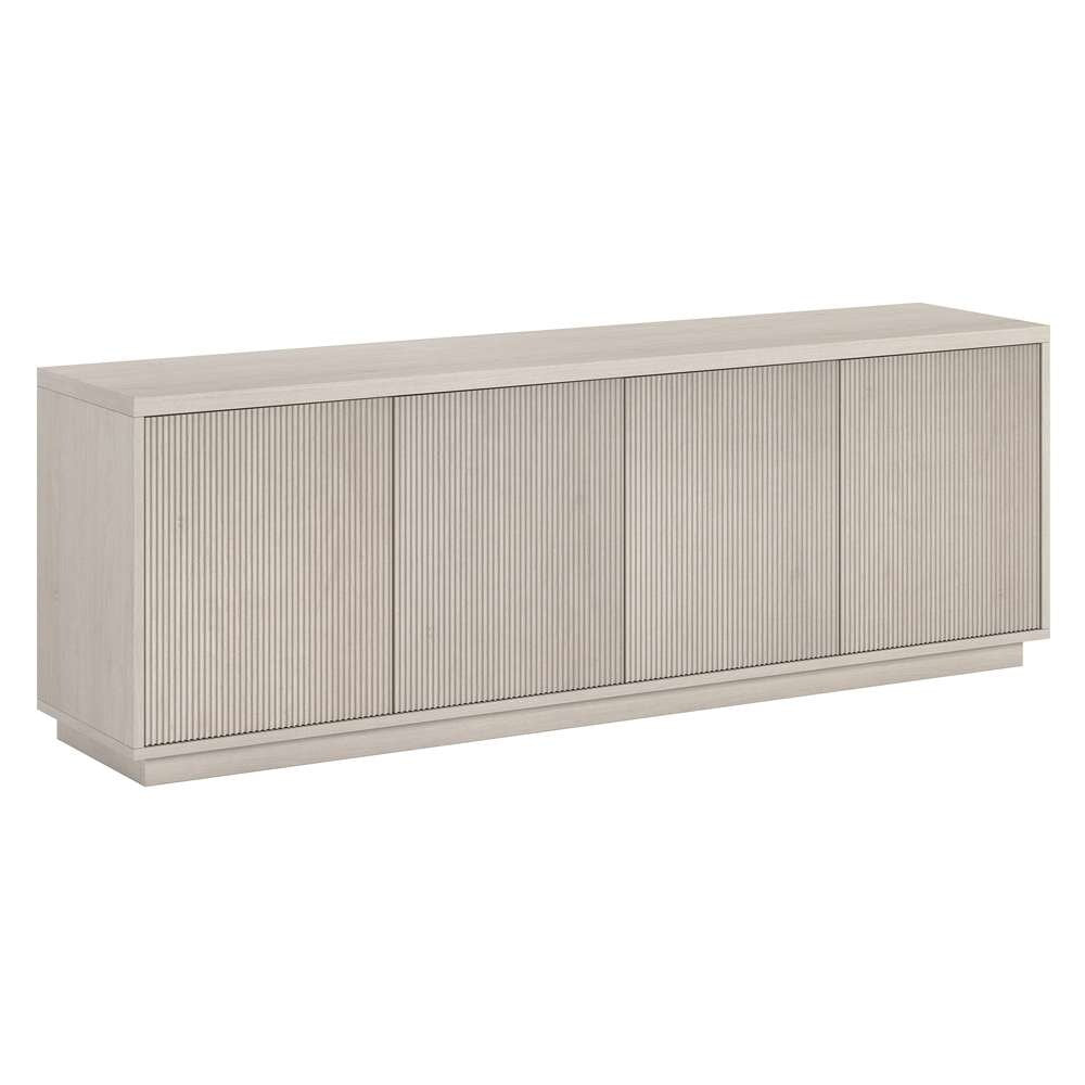 Hudson & Canal - Hanson Rectangular TV Stand for TVs up to 75in in Alder White - TV1899 veiw 1