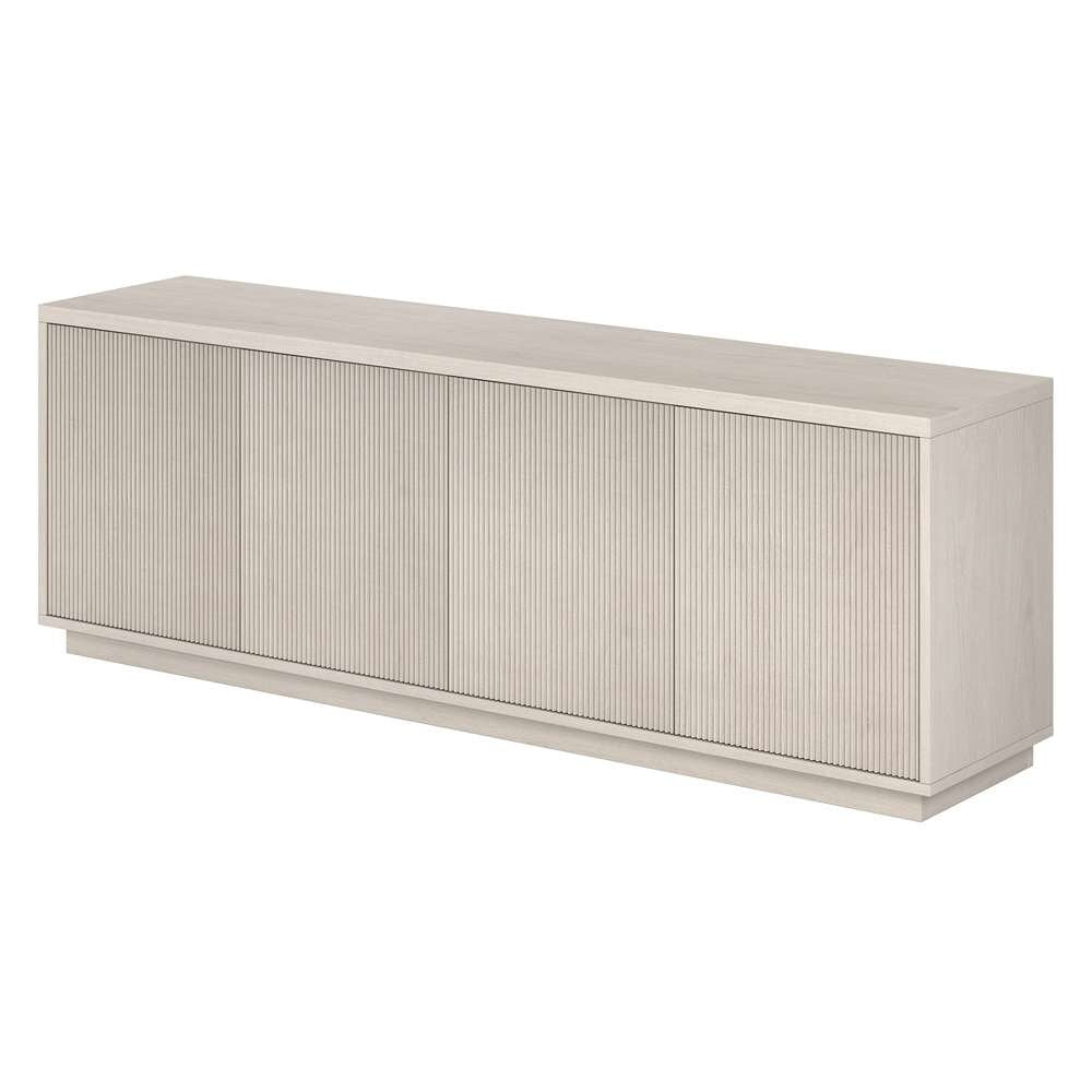Hudson & Canal - Hanson Rectangular TV Stand for TVs up to 75in in Alder White - TV1899 veiw 4