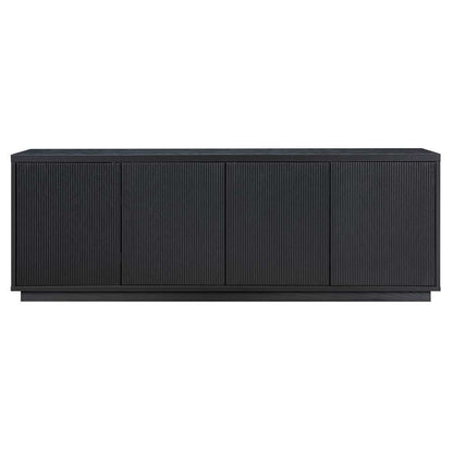 Hudson & Canal - Hanson Rectangular TV Stand for TVs up to 75in in Black Grain - TV1719 veiw 3