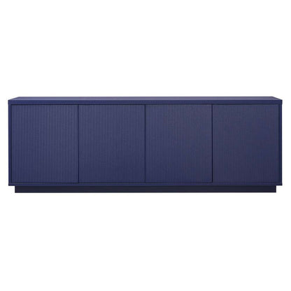 Hudson & Canal - Hanson Rectangular TV Stand for TVs up to 75in in Dark Blue - TV1922 veiw 3