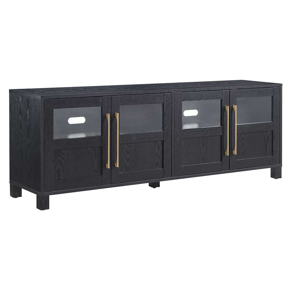 Hudson & Canal - Holbrook Rectangular TV Stand for TVs up to 75in in Black Grain - TV1721 veiw 1