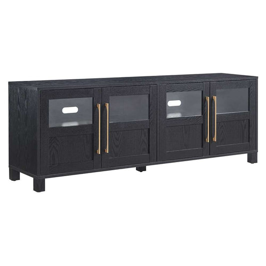 Hudson & Canal - Holbrook Rectangular TV Stand for TVs up to 75in in Black Grain - TV1721 veiw 1