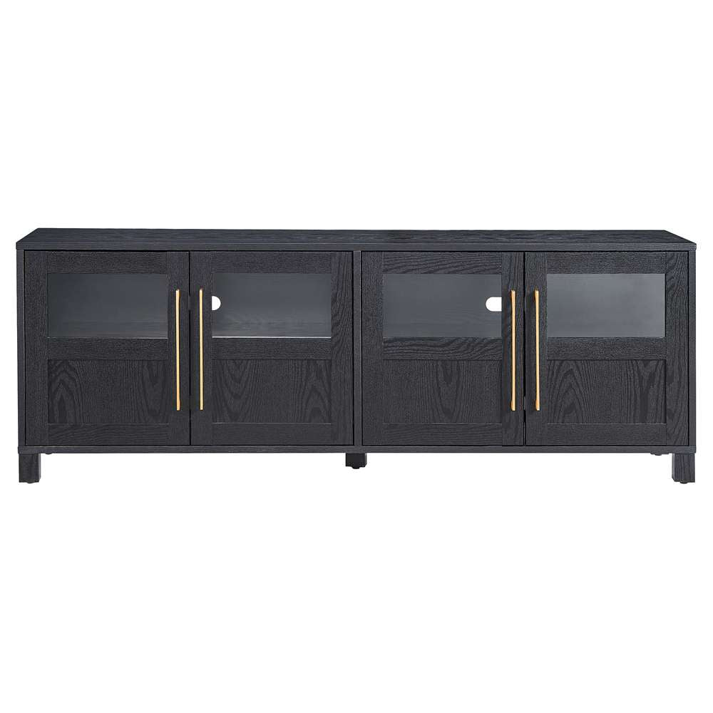 Hudson & Canal - Holbrook Rectangular TV Stand for TVs up to 75in in Black Grain - TV1721 veiw 3