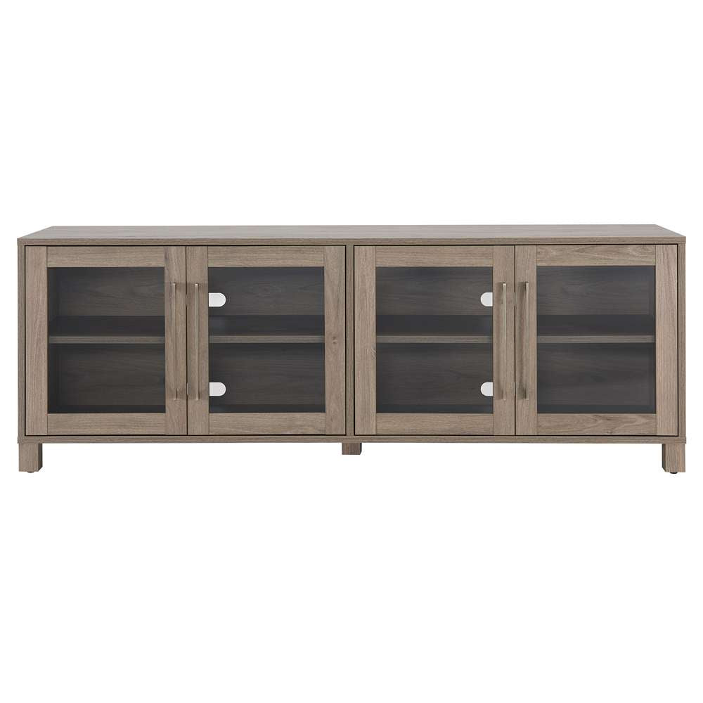 Hudson & Canal - Quincy Rectangular TV Stand for TVs up to 75in in Antiqued Gray - TV1365 veiw 3
