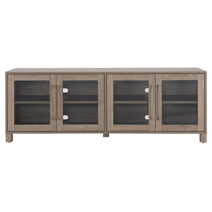 Hudson & Canal - Quincy Rectangular TV Stand for TVs up to 75in in Antiqued Gray - TV1365 veiw 3