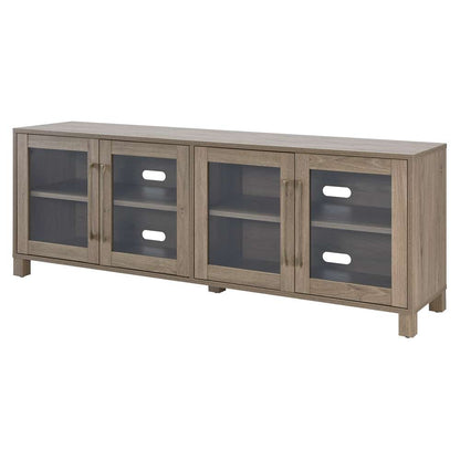 Hudson & Canal - Quincy Rectangular TV Stand for TVs up to 75in in Antiqued Gray - TV1365 veiw 4