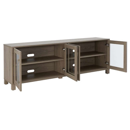 Hudson & Canal - Quincy Rectangular TV Stand for TVs up to 75in in Antiqued Gray - TV1365 veiw 5
