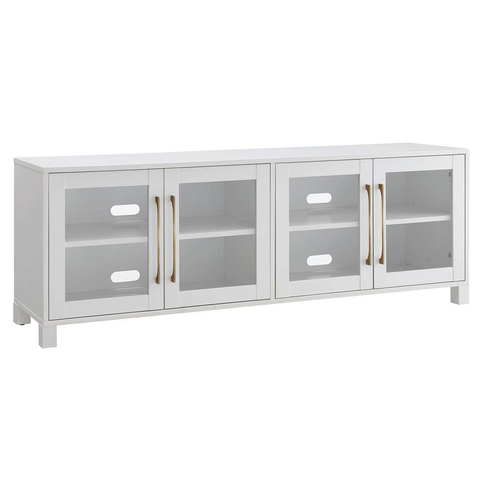 Hudson & Canal - Quincy Rectangular TV Stand for TVs up to 75in in White - TV1031 veiw 1