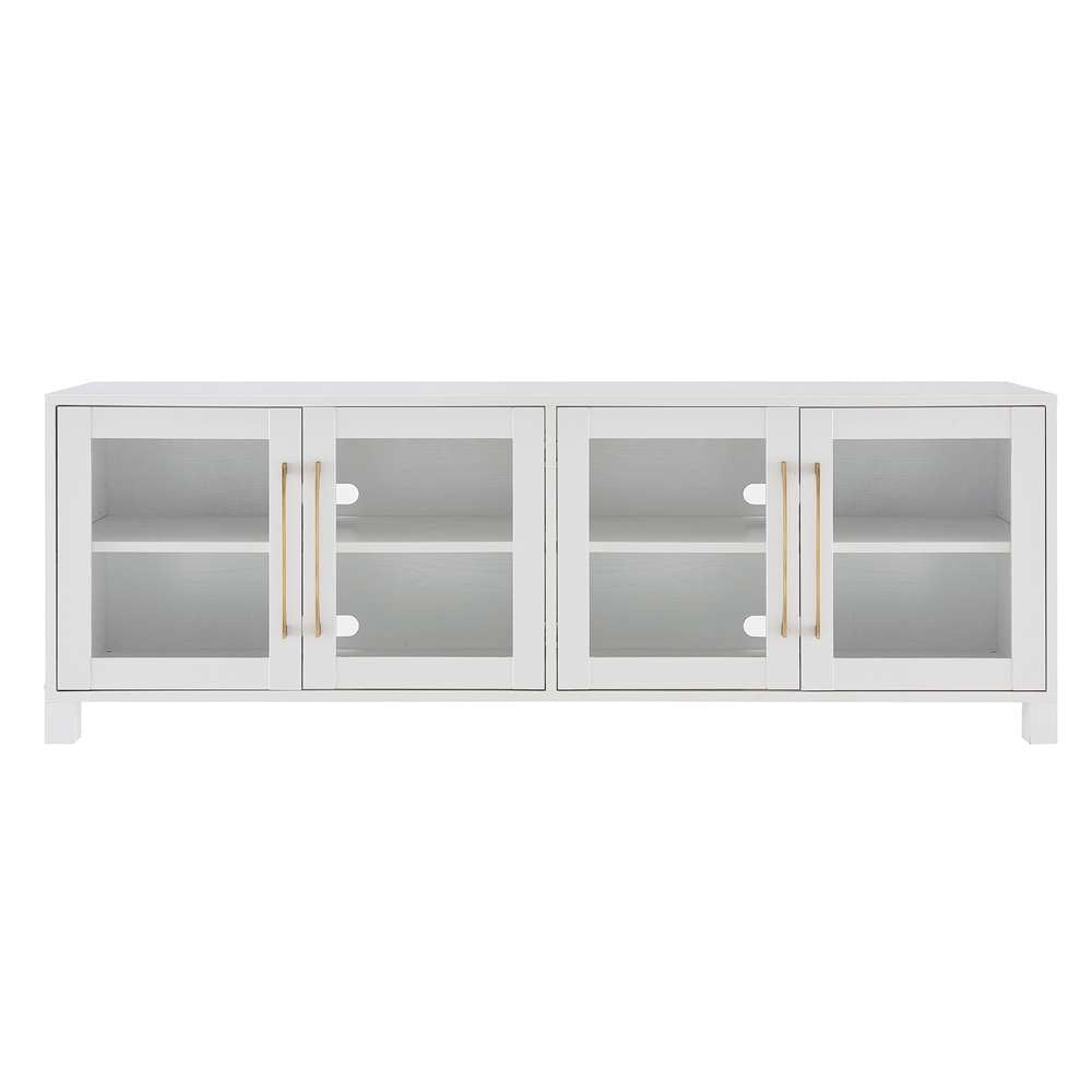 Hudson & Canal - Quincy Rectangular TV Stand for TVs up to 75in in White - TV1031 veiw 3