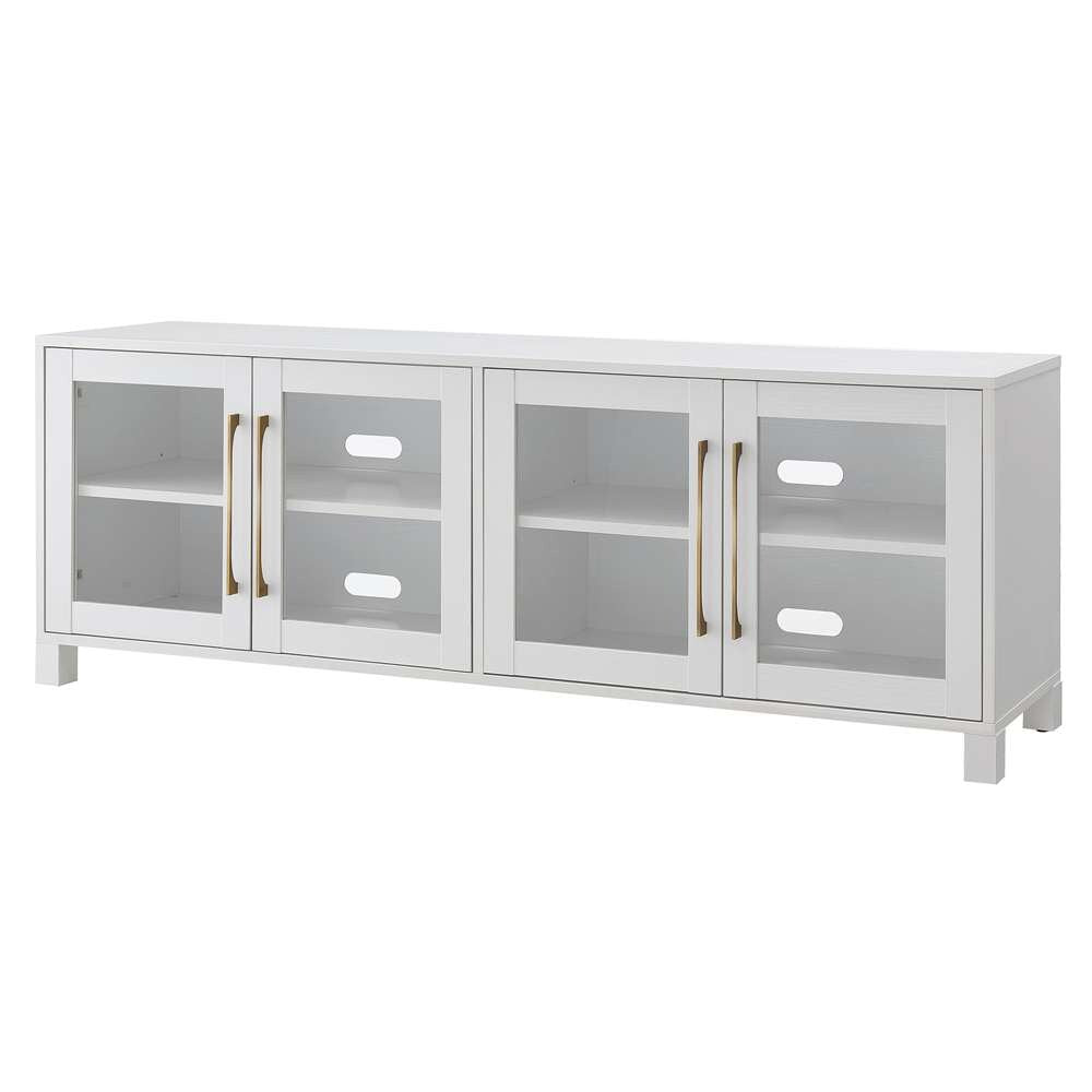 Hudson & Canal - Quincy Rectangular TV Stand for TVs up to 75in in White - TV1031 veiw 4