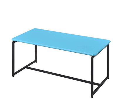 Lilola Home - GT 3 Piece Blue Carbon Fiber Wrap Coffee Table and End Table Set - 98030 veiw 3